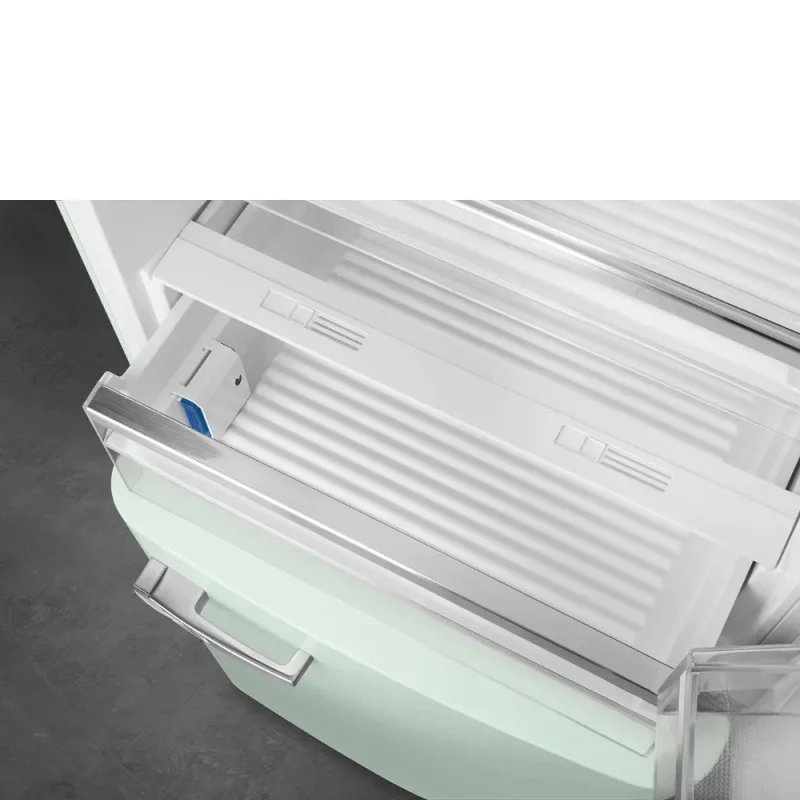 Frigorífico Combinado Smeg FAB38RPG5 - Anni 50, Verde água, Dta, 205cm, E - Image 6