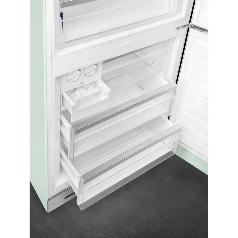 Frigorífico Combinado Smeg FAB38RPG5 - Anni 50, Verde água, Dta, 205cm, E - Image 9