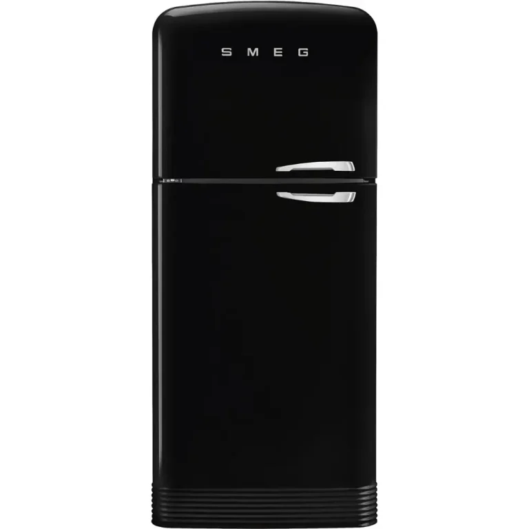 Frigorífico Smeg FAB50LBL5 - Anni 50, Preto, Esq, 192cm, E
