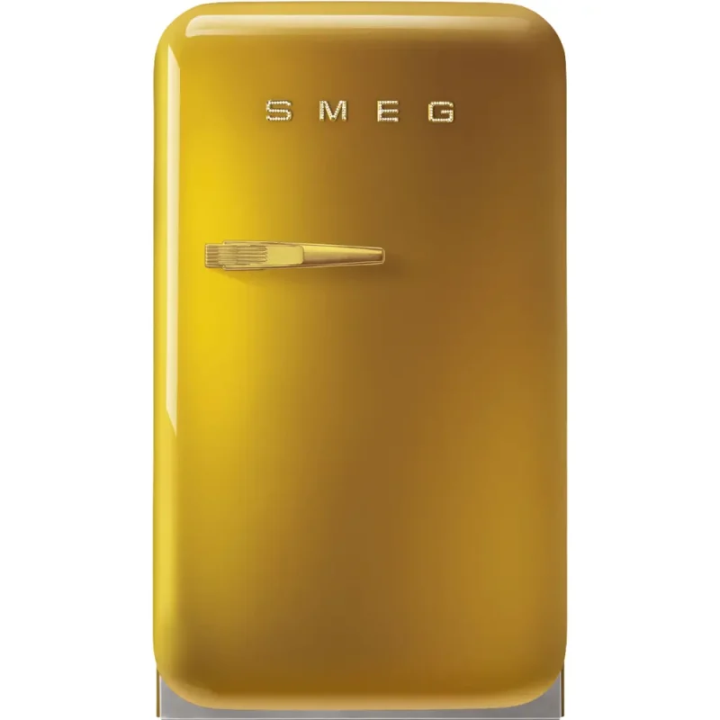 Mini Bar Smeg FAB5RDGO5 - Anni 50, Dourado, Dta, 73cm, D