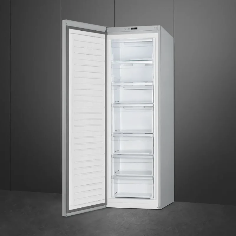 Congelador Vertical Smeg FF18EN2HX - NF, Inox, 186cm, E - Image 2