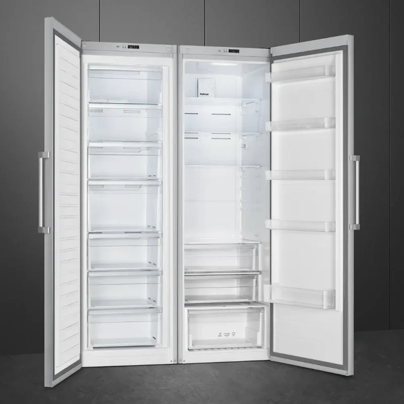 Congelador Vertical Smeg FF18EN2HX - NF, Inox, 186cm, E - Image 3