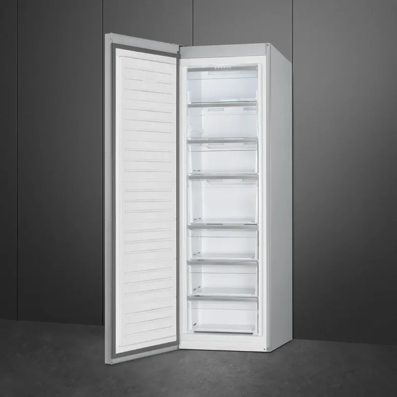 Congelador Vertical Smeg FF18EN3HX - NF, Inox, 186cm, E - Image 2