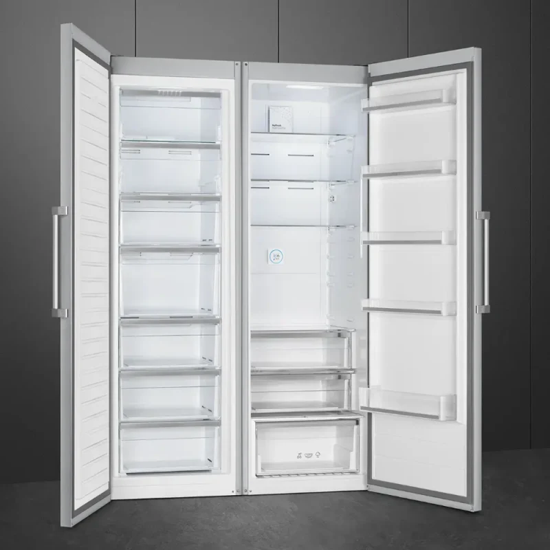 Congelador Vertical Smeg FF18EN3HX - NF, Inox, 186cm, E - Image 3