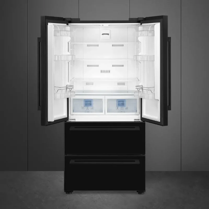 Frigorífico Smeg FQ55FNDE - NF Total, Preto, 183cm, E - Image 2