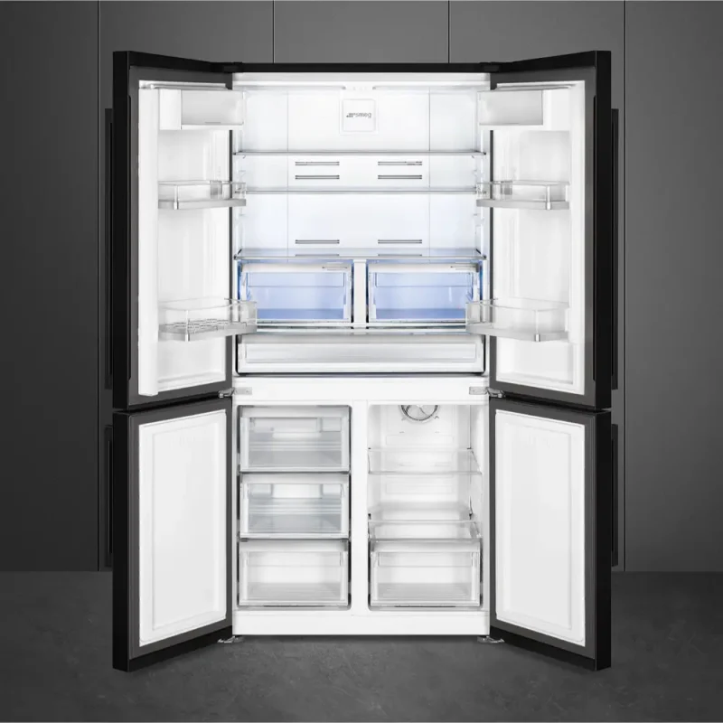Frigorífico Smeg FQ60NDE - NF Total, Preto, 182cm, E - Image 2