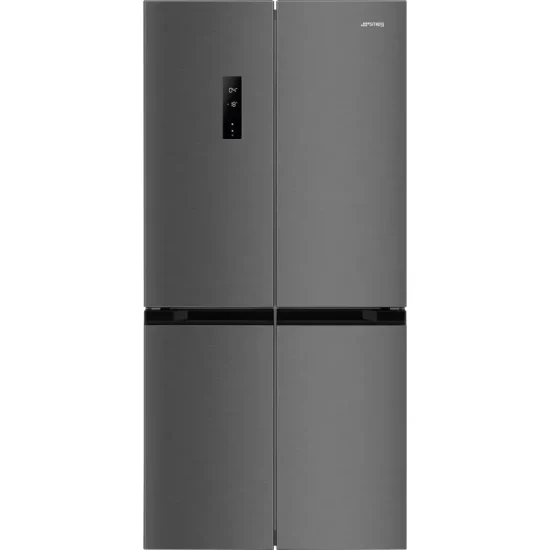 Frigorífico Combinado Smeg FQI48KD - NF Total, Dark inox, 179x84cm, D