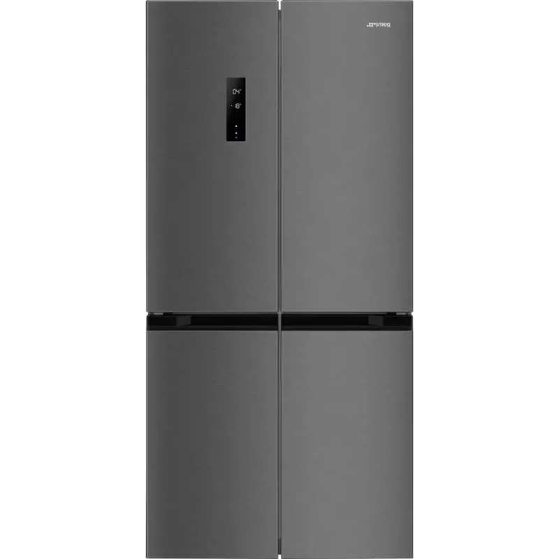 Frigorífico Combinado Smeg FQI48KD - NF Total, Dark inox, 179x84cm, D