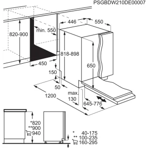 Máquina de Lavar Loiça AEG FSE73507P - Image 12