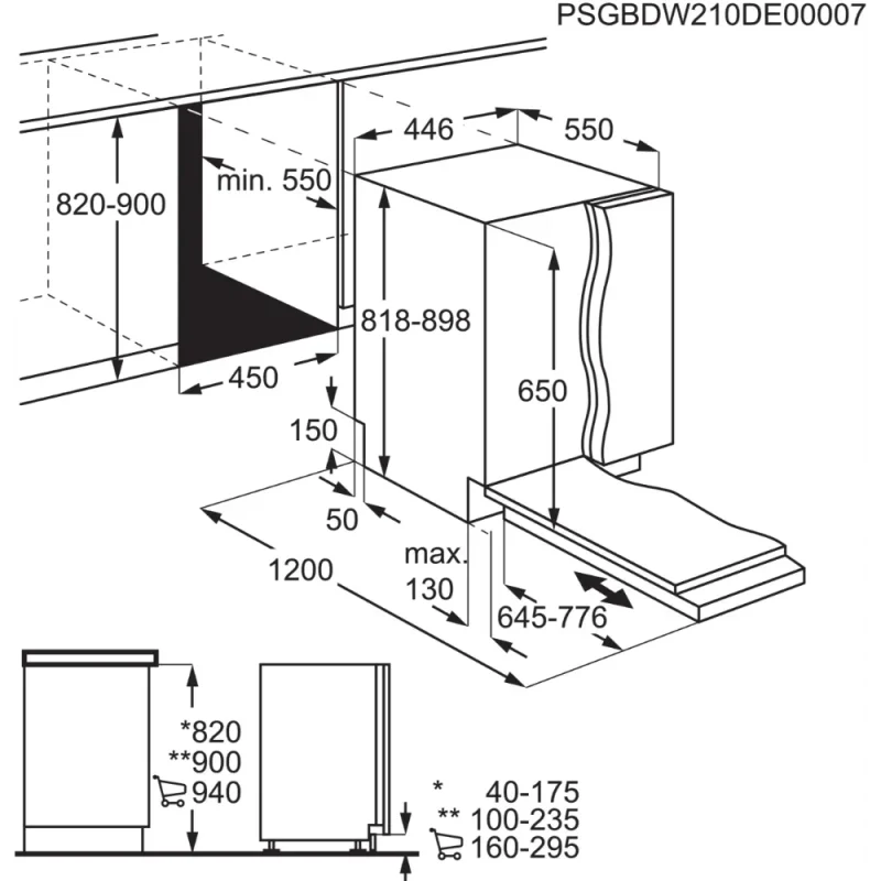 Máquina de Lavar Loiça AEG FSE73507P - Image 12