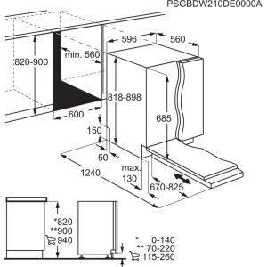 Máquina de Lavar Loiça AEG FSE77728P - Image 16