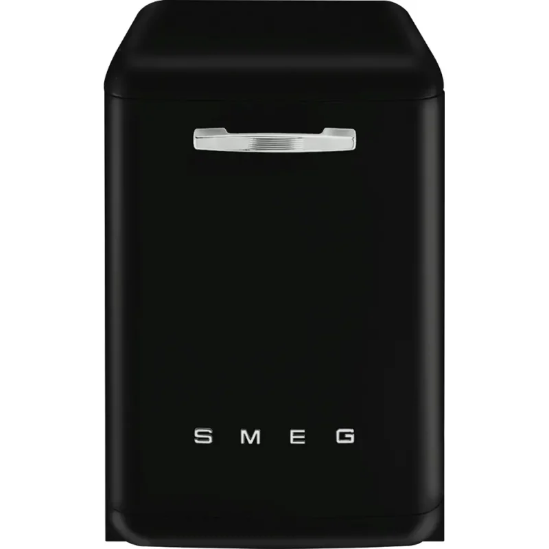 Máquina de Lavar Loiça Smeg LVFABBL3 - Anni 50, Preta, 3 Cestos, 11 Prog, B