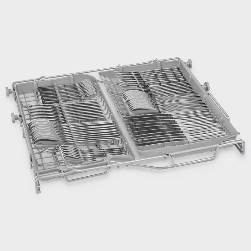 Máquina de Lavar Loiça Smeg LVFABBL3 - Anni 50, Preta, 3 Cestos, 11 Prog, B - Image 6