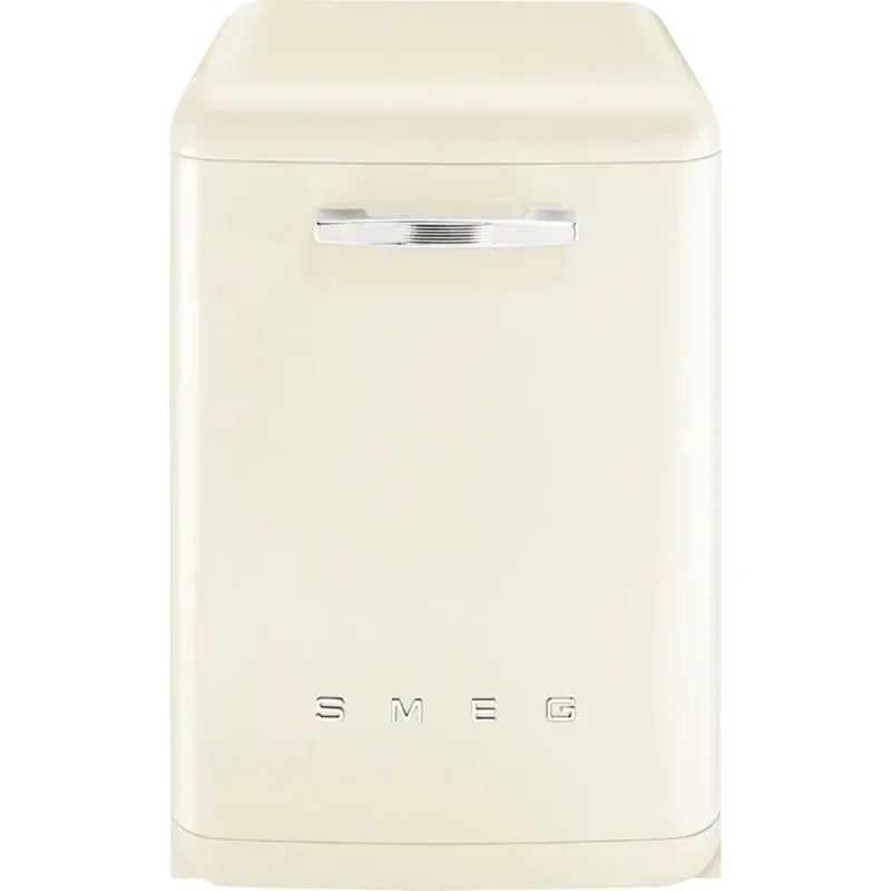 Máquina de Lavar Loiça Smeg LVFABCR3 - Anni 50, Creme, 3 Cestos, 11 Prog, B