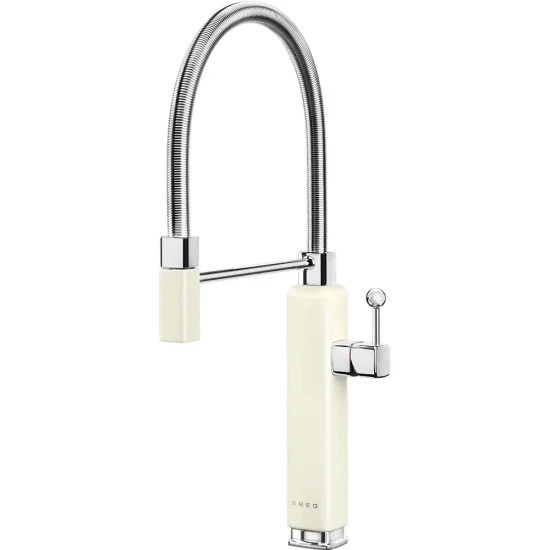 Misturadora Smeg MDF50CR - Anni 50, Creme, duche orientável