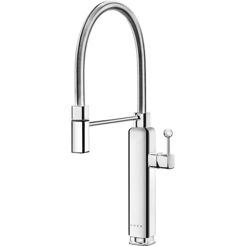 Misturadora Smeg MDF50SS - Anni 50, Cromada, duche orientável