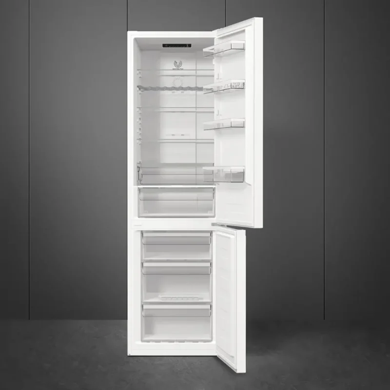 Frigorífico Combinado Smeg RC20WNE - NF Total, Branco, 200cm, E - Image 3