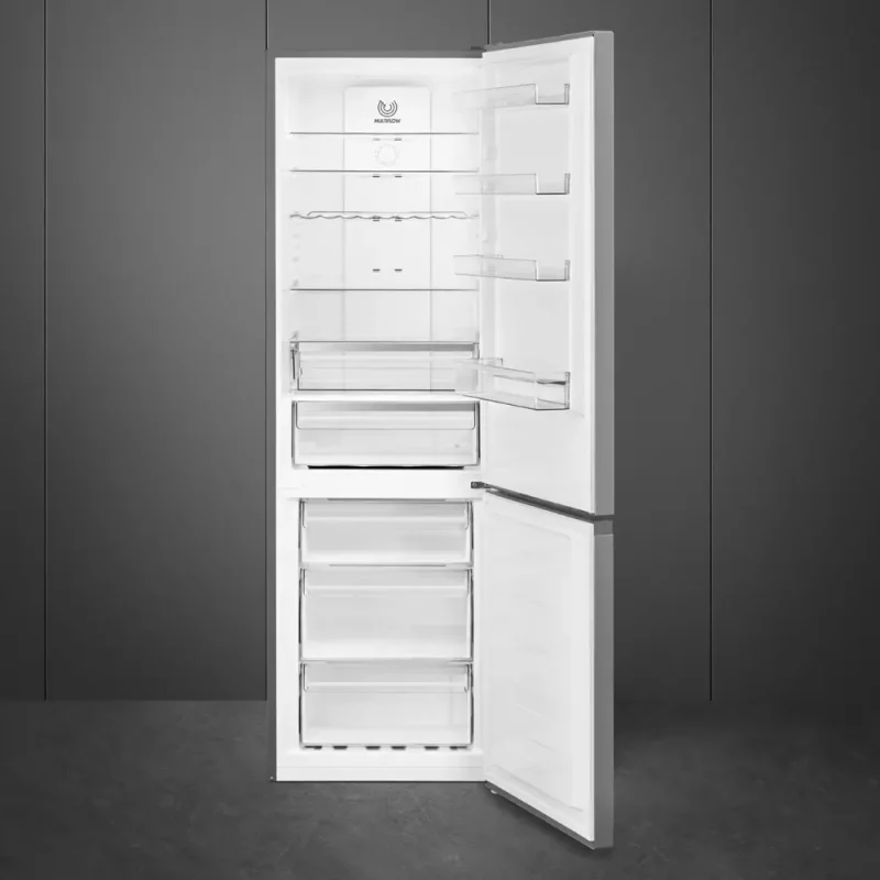 Frigorífico Combinado Smeg RC20XDNC - NF Total, Inox, 200cm, C