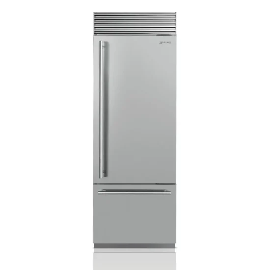 Frigorífico Combinado Smeg RF376RSIX - Classica, Inox, 220x74cm, Dobr Dta, F