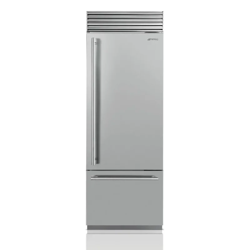Frigorífico Combinado Smeg RF376RSIX - Classica, Inox, 220x74cm, Dobr Dta, F