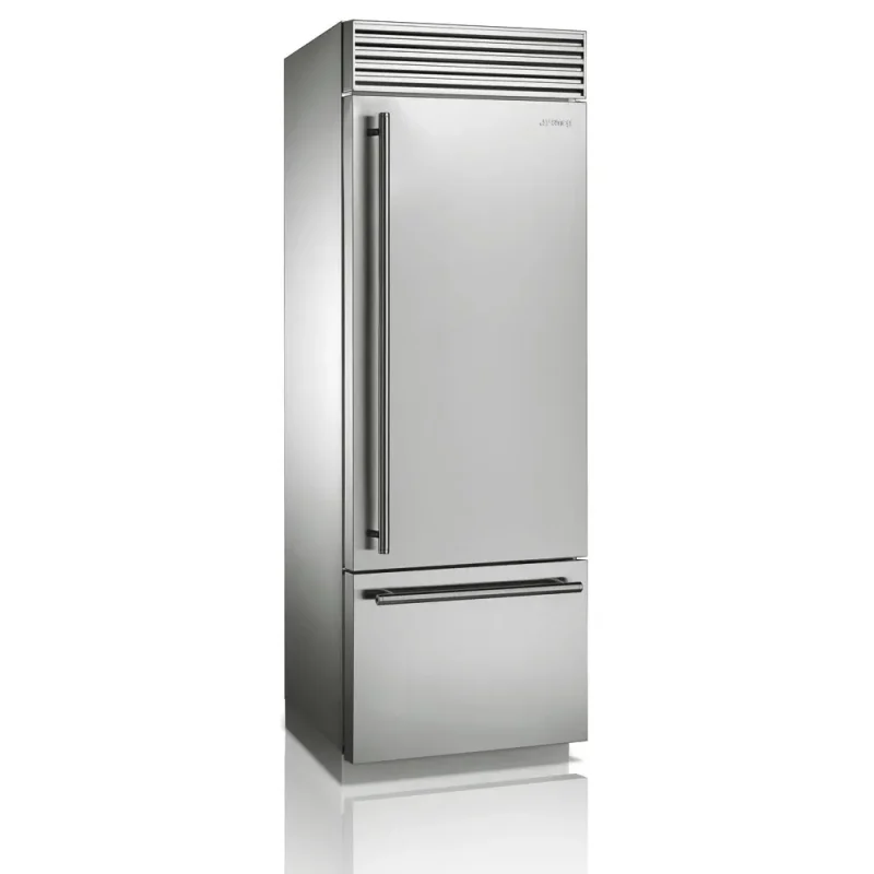 Frigorífico Combinado Smeg RF376RSIX - Classica, Inox, 220x74cm, Dobr Dta, F - Image 4