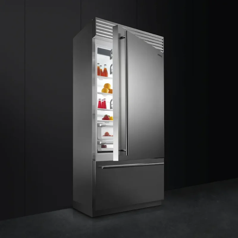 Frigorífico Combinado Smeg RF396RSIX - Classica, Inox, Dta, 220x90cm, F - Image 3