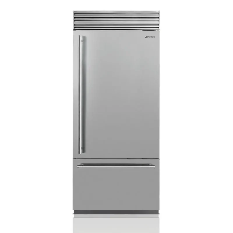 Frigorífico Combinado Smeg RF396RSIX - Classica, Inox, Dta, 220x90cm, F