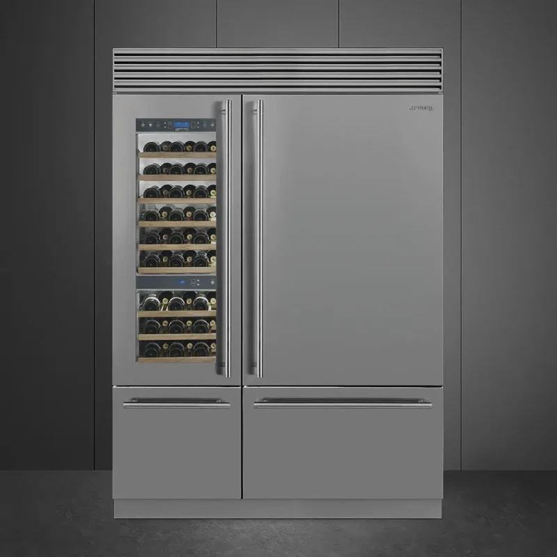 Frigorífico Combinado Smeg RF396RSIX - Classica, Inox, Dta, 220x90cm, F - Image 9