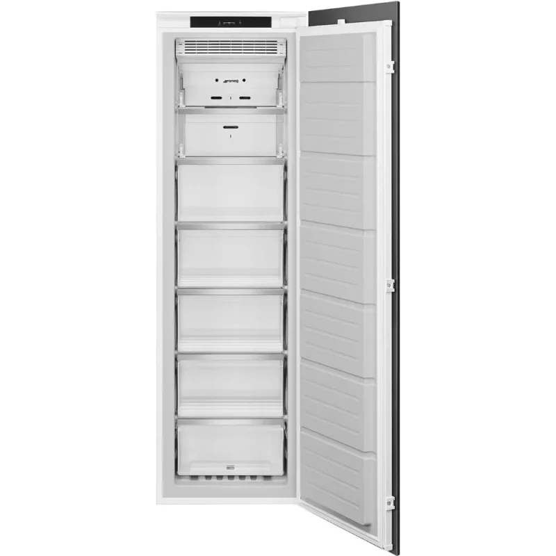 Congelador Vertical Smeg S9F174NE - NF, 177x54cm, E