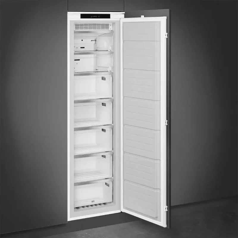 Congelador Vertical Smeg S9F174NE - NF, 177x54cm, E - Image 2