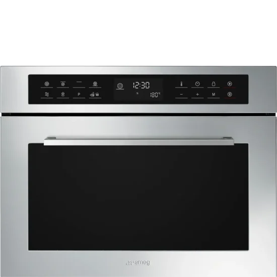 Forno com Microondas Smeg SF4400MCX1 - Selezione, Inox,60x45cm