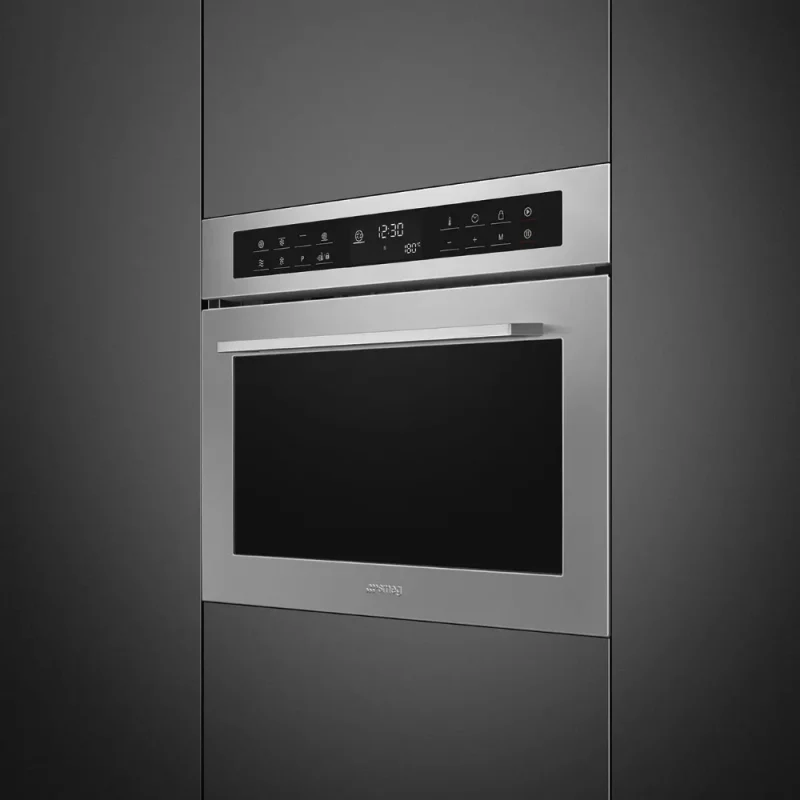 Forno com Microondas Smeg SF4400MCX1 - Selezione, Inox,60x45cm - Image 4