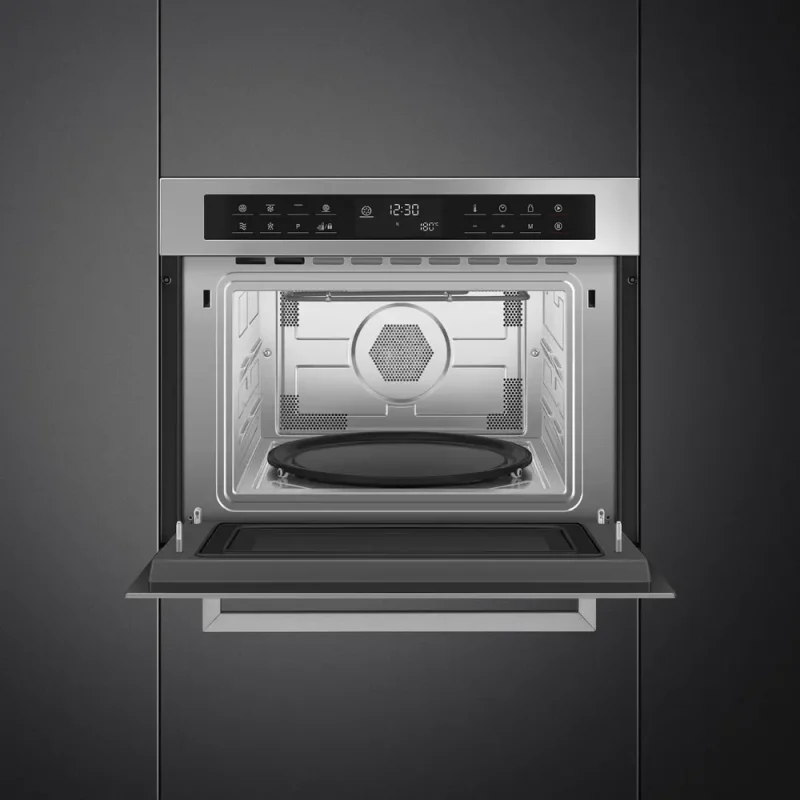 Forno com Microondas Smeg SF4400MCX1 - Selezione, Inox,60x45cm - Image 5