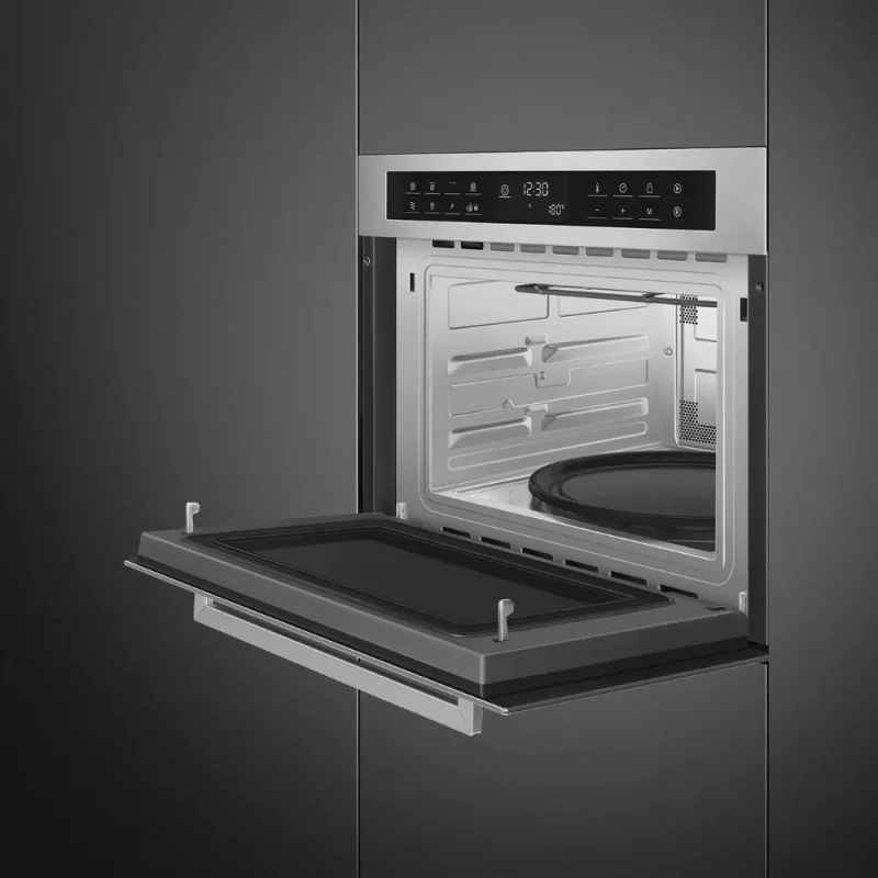 Forno com Microondas Smeg SF4400MCX1 - Selezione, Inox,60x45cm - Image 3