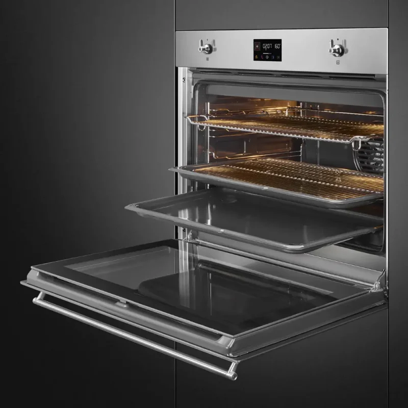 Forno Multifunções Smeg SF7302TX - Classica, Inox, 70x60cm, A - Image 3
