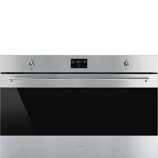 Forno Pirolítico Smeg SFP9302TX - Classica, Inox, 90x60cm, A+