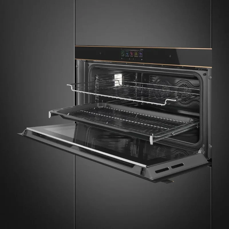 Forno Pirolítico Smeg SFPR9606WTPNR - DSN, Preto, 90x48cm, Connect, A+ - Image 5