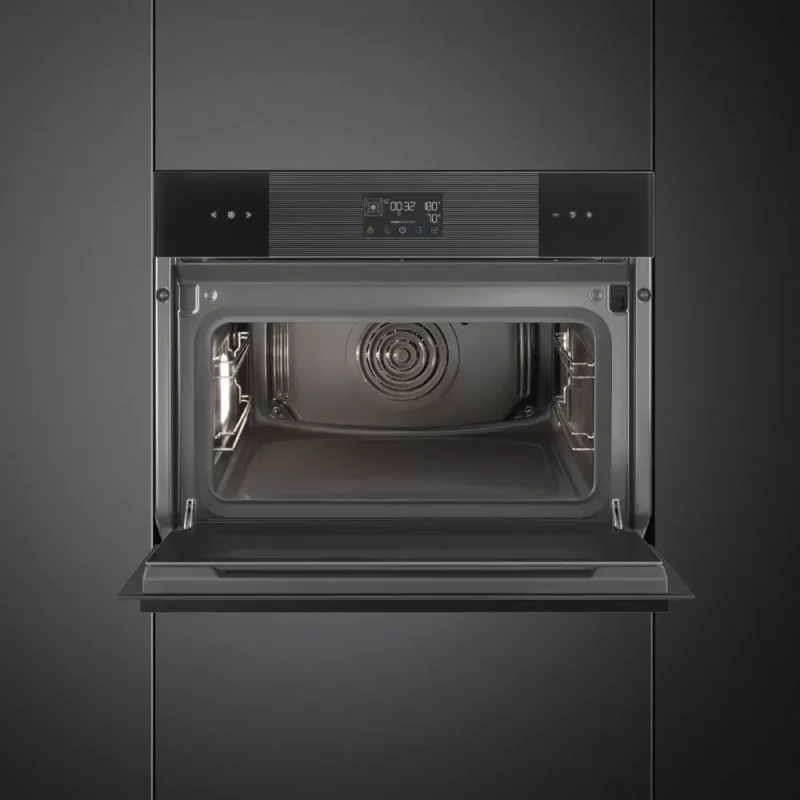 Forno Steam100 Smeg SO4102S3B3 - Linea, Preto, 60x45cm, A++ - Image 2