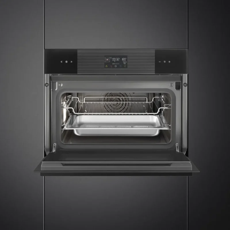 Forno Steam100 Smeg SO4102S3B3 - Linea, Preto, 60x45cm, A++ - Image 3