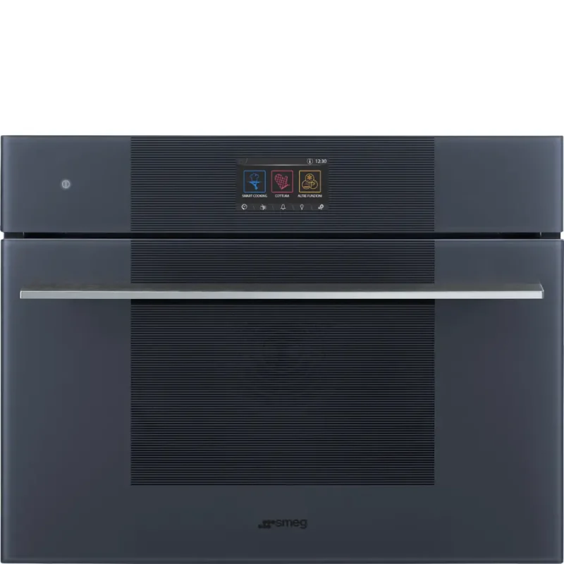 Forno Steam100Pro Smeg SO4104S4PG - Linea, Neptune Grey, 60x45cm, A++