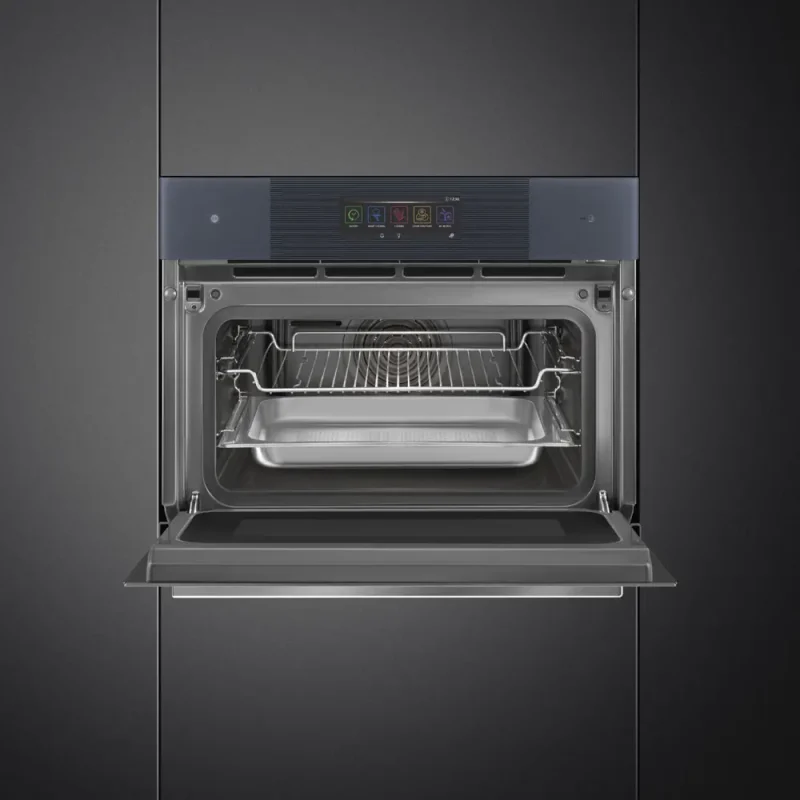 Forno OmniChef Smeg SO4106WAPG - Linea, Neptune Grey, 60x45, Connec - Image 3