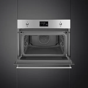 Forno com Microondas Smeg SO4302M1X - Classica, Inox,60x45cm - Image 3