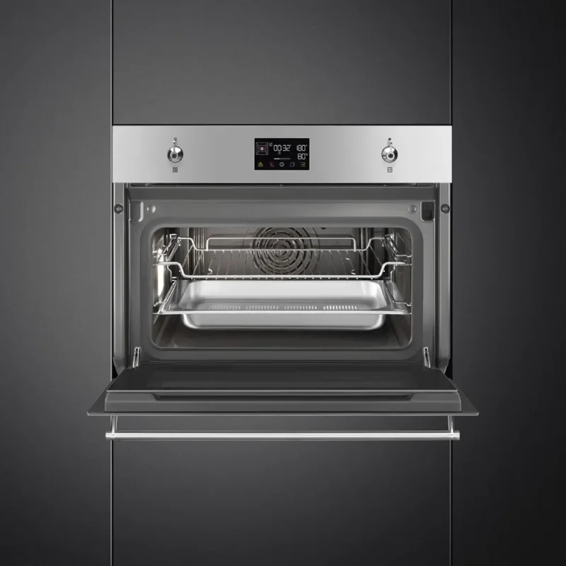 Forno Steam100 Smeg SO4302S3X - Classica, Inox, 60x45cm, A++ - Image 2