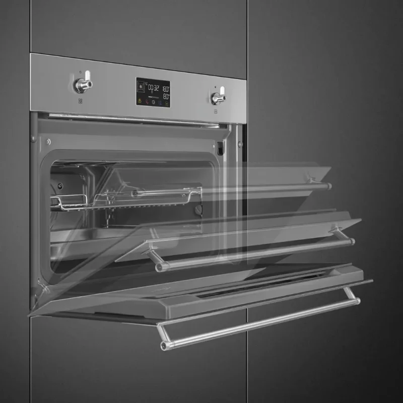 Forno Steam100 Smeg SO4302S3X - Classica, Inox, 60x45cm, A++ - Image 6