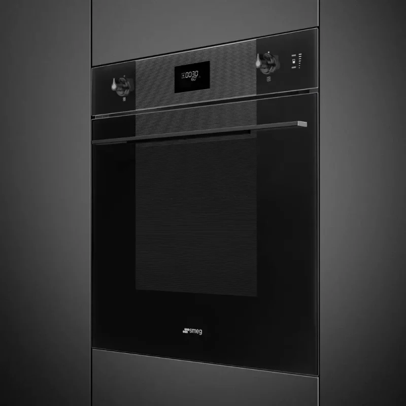 Forno Steam One Smeg SO6101S2B3 - Linea, Preto, 60x60cm, A+ - Image 8