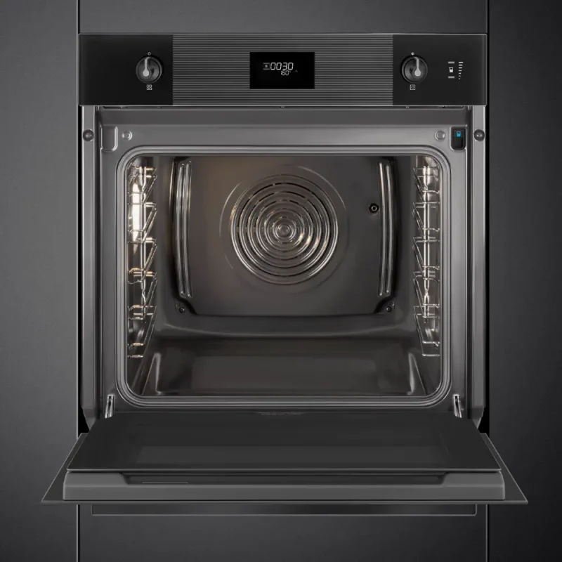 Forno Steam One Smeg SO6101S2B3 - Linea, Preto, 60x60cm, A+ - Image 2
