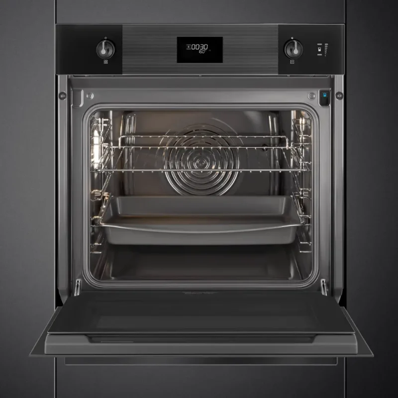 Forno Steam One Smeg SO6101S2B3 - Linea, Preto, 60x60cm, A+ - Image 3