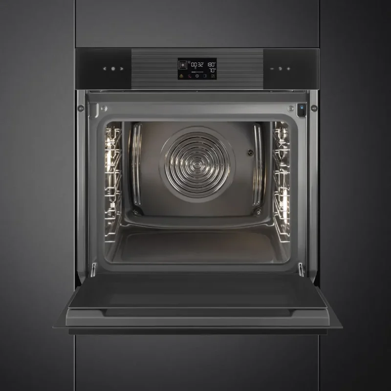 Forno Steam100 Smeg SO6102S3PB3 - Linea, Preto, 60x60cm, A++ - Image 2