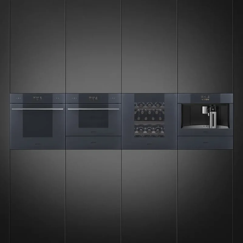 Forno Steam100 Smeg SO6102S3PG - Linea, Neptune Grey, 60x60cm, A++ - Image 6