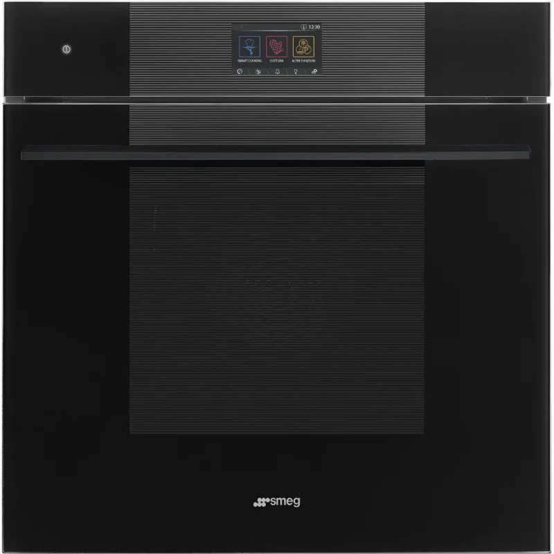 Forno Steam100Pro Smeg SO6104S4PB3 - Linea, Preto, 60x60cm, A++